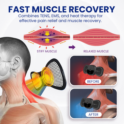 Wireless Portable Physiotherapy Massage Device - Full-Body Pain Relief