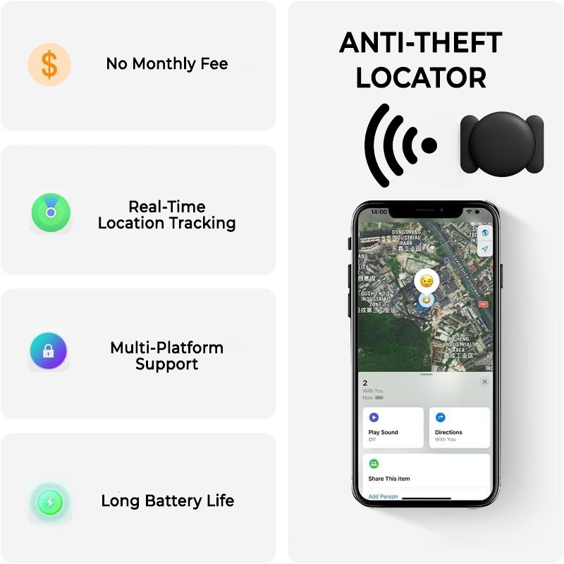 🔥 Negusy™ Grab & Go Mini Tracker – Strong Magnet! 🔗📍