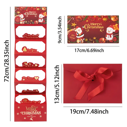 🏆Flash Sale⚡ 50K+ SOLD! Almost Gone-🎅💸Christmas Cash Gift Envelope– A creative way to give cash this Christmas!