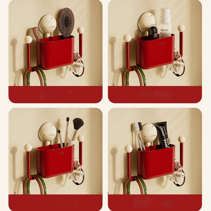 Terra Zakka Suction Cup Round Ball Storage Rack