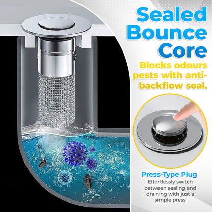 🚰 ODEIUN™ Sink Drain Strainer – Keep Your Sink Clean & Clog-Free! 🔥