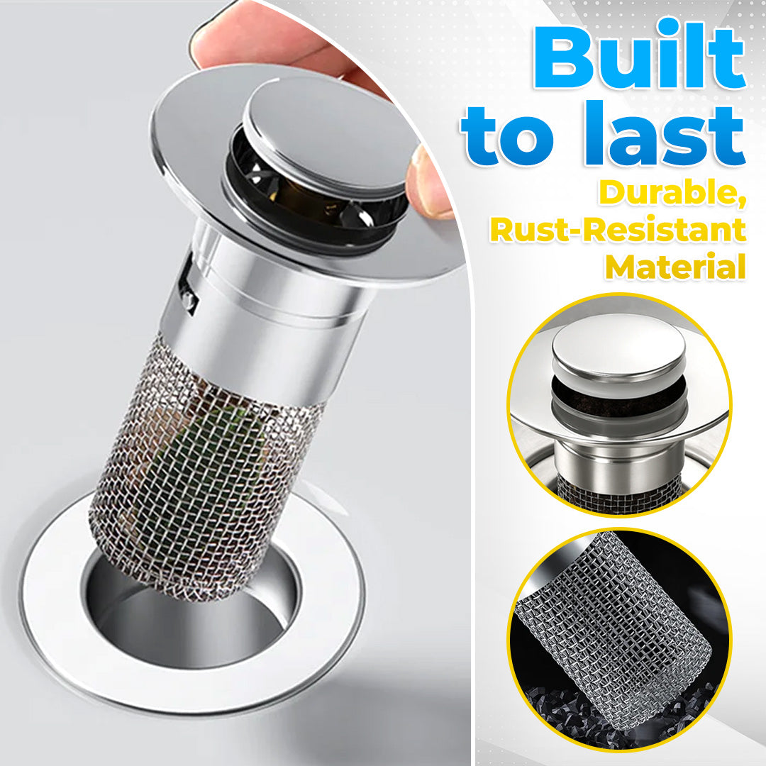 🚰 ODEIUN™ Sink Drain Strainer – Keep Your Sink Clean & Clog-Free! 🔥