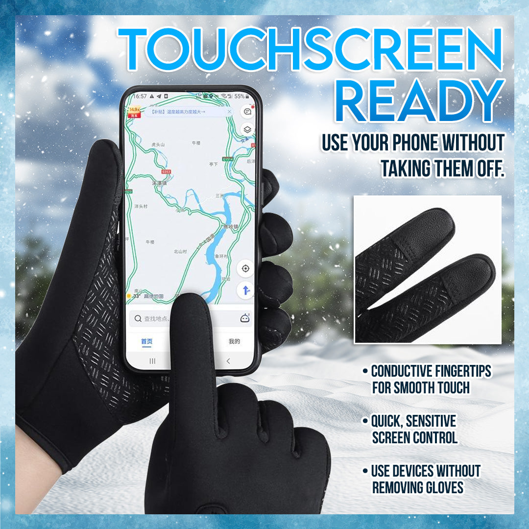 ❄️Last Day 50% OFF❄️Waterproof Touchscreen Thermal Gloves🎁Perfect for Outdoor Working, Cycling,Running,Driving
