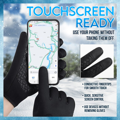 ❄️Last Day 50% OFF❄️Waterproof Touchscreen Thermal Gloves🎁Perfect for Outdoor Working, Cycling,Running,Driving
