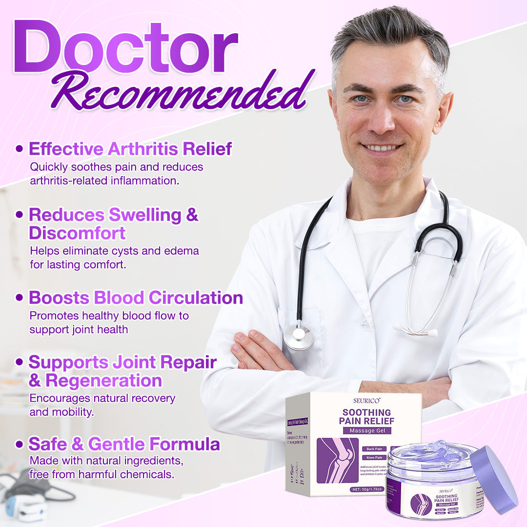 ✅[Official Store] Seurico™ Turmeric & Emu Oil Arthritis Soothing Pain Relief Massage Gel - American Orthopaedics (AAOS) Approved