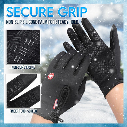 ❄️Last Day 50% OFF❄️Waterproof Touchscreen Thermal Gloves🎁Perfect for Outdoor Working, Cycling,Running,Driving
