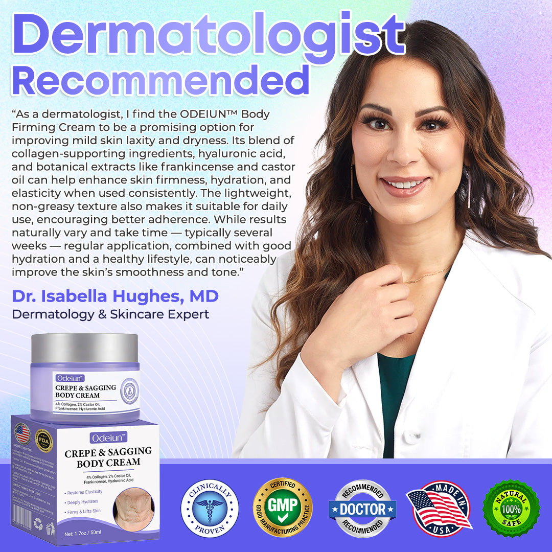 【Official Brand】 ODEIUN™ Body Firming Cream – Smooth, Tighten & Restore Sagging Skin