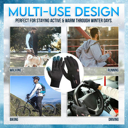 ❄️Last Day 50% OFF❄️Waterproof Touchscreen Thermal Gloves🎁Perfect for Outdoor Working, Cycling,Running,Driving