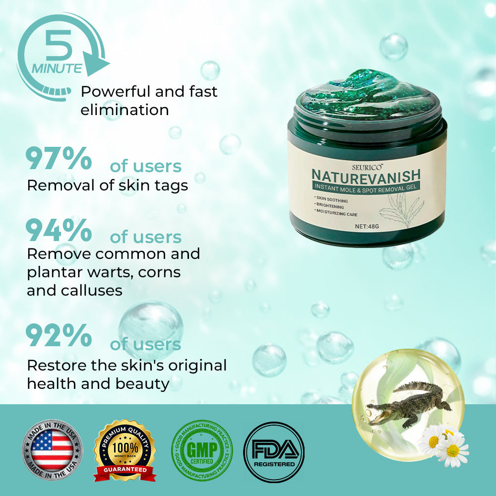 Official Boutique:  Seurico™ NatureVanish Instant Mole & Spot Removal Gel, Extracted from Natural Botanicals