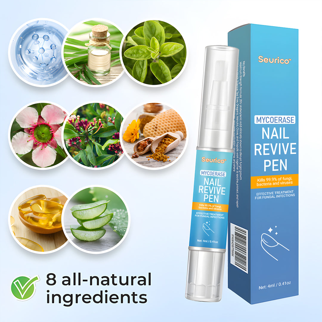 Seurico™ MycoErase Nail Revive Pen — Clear, Healthy Nails in 21 Days
