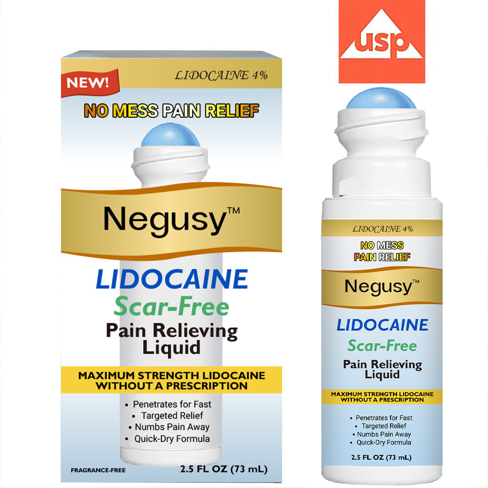 ✅Official Store: Negusy™ Lidocaine Scar-Free Pain Relief Healing Liquid👨‍⚕️USA Osteopathic Medical Association （AAOS）Approved(Reducing joint swelling, pain, stiffness, redness, warmth, soreness and joint fatigue )✨