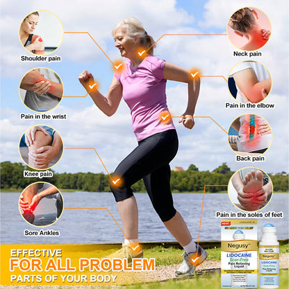 ✅Official Store: Negusy™ Lidocaine Scar-Free Pain Relief Healing Liquid👨‍⚕️USA Osteopathic Medical Association （AAOS）Approved(Reducing joint swelling, pain, stiffness, redness, warmth, soreness and joint fatigue )✨