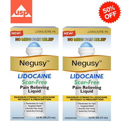 ✅Official Store: Negusy™ Lidocaine Scar-Free Pain Relief Healing Liquid👨‍⚕️USA Osteopathic Medical Association （AAOS）Approved(Reducing joint swelling, pain, stiffness, redness, warmth, soreness and joint fatigue )✨