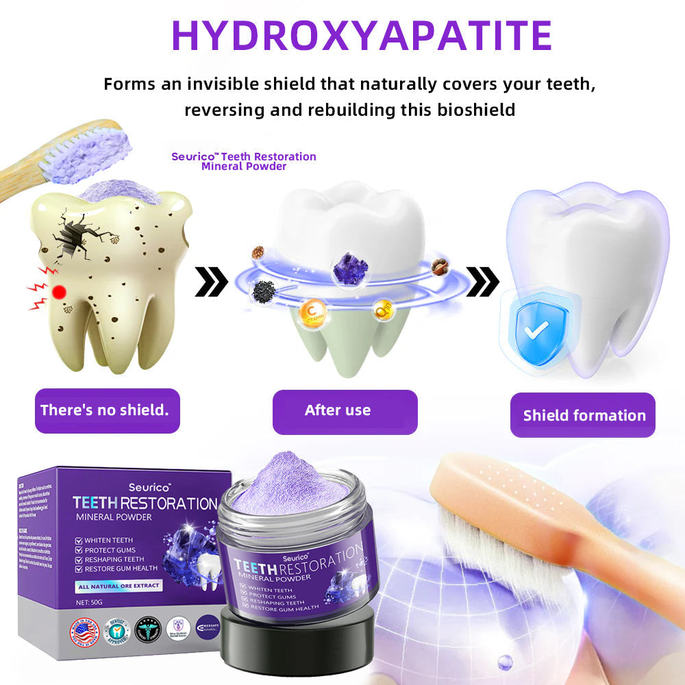 Official Store | Seurico™ Tooth Health Mineral Powder - ✅ TGA-Certified 🎁 Flash Sale - Don’t Miss Out