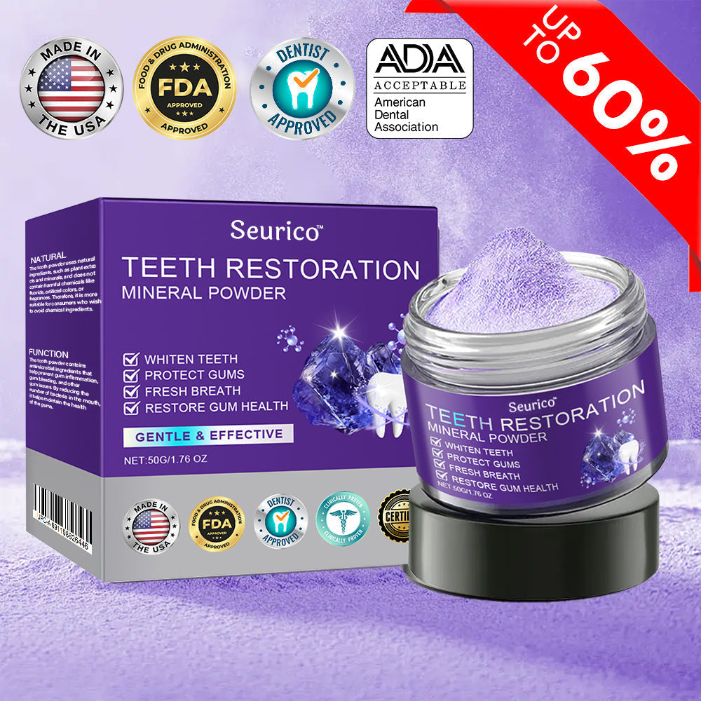 Official Store | Seurico™ Tooth Health Mineral Powder - ✅ TGA-Certified 🎁 Flash Sale - Don’t Miss Out