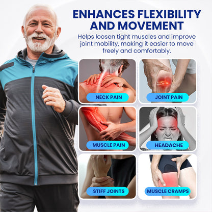 Wireless Portable Physiotherapy Massage Device - Full-Body Pain Relief