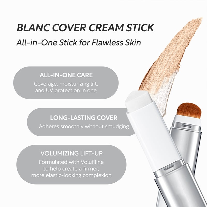 🎁🎉Meet the  Blanc Cover Stick V — Your All-in-One Beauty Essential!