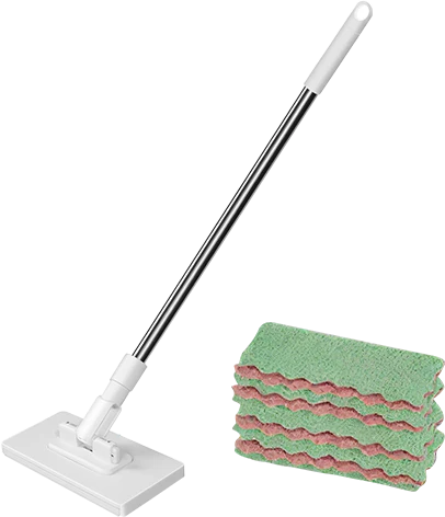 💦 Last Day: 50% OFF – Disposable Dust Mop with 4 Reusable Cloths