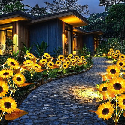 🌞Women's Equality Day - Solar LED Sunflower Garden Lights-29.6inch/75cm 🌻