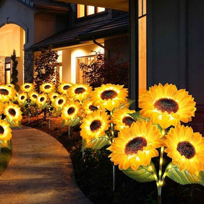 🌞Women's Equality Day - Solar LED Sunflower Garden Lights-29.6inch/75cm 🌻